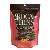 美国进口ROCA乐家70%可可特浓黑巧海盐太妃薄脆 150g 黑巧克力黄油太妃薄脆 150g