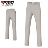 PGM 新款 高尔夫服装男士golf球裤防水长裤弹力腰带保暖裤子 KUZ114-卡其色 M