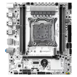 精粤 X99主板CPU套装台式机电脑游戏多开主板至强E5主板DDR3/DDR4内存E5 2666V3/2696V3/2680V4/2678V3 精粤X99M-G D3 ARGB主板 搭配E5 2673