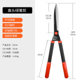 狮伽 绿篱剪 园艺绿化坪修枝剪篱笆剪树枝剪 标准直刃款