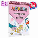 少儿英语教辅 Word Games and Puzzles Movers with DigiBooks App 单词游戏和谜题 YLE二级 含电子书英文原版 中商原版
