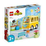 乐高（LEGO） Duplo得宝系列 大颗粒 拼插积木 玩具 2-5岁 2018NEW 10988公共汽车之旅