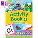 Jolly Phonics Activity Book 4 快乐自然拼读活动手册4 手写体英式英语