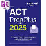 ACT Prep Plus 2025 Study Guide Kaplan Test Prep 2025年新版卡普兰ACT考试学习指南