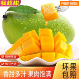集年鲜海南大青皮芒新鲜玉芒果时令现摘新鲜芒果生鲜水果整箱 净重9斤铂金果（单果300起）