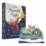 月夜 One Moonlit Night 精装 立体书 翻页弹出式立体绘本 儿童冒险故事绘