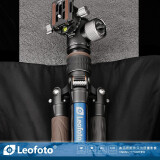 徕图 leofoto LX-324CT+XB-38 单反相机摄影摄像中轴三脚架球形云台套装