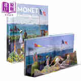 【德文版】德文立体书 莫奈 立体书大师 David A Carter 设计 德语原版 MONET Das Pop-up Buch 礼品书