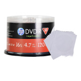 惠普（HP）刻录光盘 可打印DVD-R（50片） 16X 4.7GB 单位桶