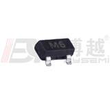 BY/博越 S9015 丝印M6 封装SOT-23 PNP晶体管 三极管 S9015