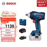 博世（BOSCH）GDS 18V-400 无刷锂电冲击扳手 充电式电动扳手风炮 5.0Ah电池*1