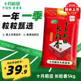 十月稻田  【2024年新米】长粒香大米5kg 东北大米10斤