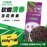 十月稻田 血糯米 500g*1袋 【含花青素】