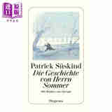 预售 【德文版】夏先生的故事 法国插画大师桑贝绘 Die Geschichte von Herrn Sommer 德文原版 Patrick Suskind