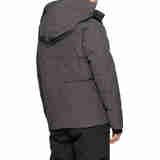 加拿大鹅（Canada Goose）男羽绒服可拆卸帽户外服装双向拉链冬季外套户外探险日常保暖 黑色 均码 |XL