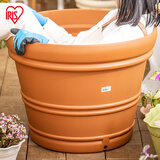 爱丽思（IRIS）特大号圆形花盆种树庭院超大加厚大盆景树木无花果蓝莓果树种植盆 人气*20号茶色 80L(口径60cm）