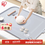 爱丽思（IRIS）母婴级铂金硅胶揉面垫食品级擀面垫和面板烘焙案板超大加厚防滑丝 【80%选择】铂金加厚硅胶70*50cm