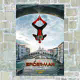 狼天影蜘蛛侠英雄远征海报墙贴纸电影周边贴画大宿舍卧室自粘高清可定制 蜘蛛侠英雄远征06 30*42cm