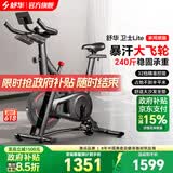 舒华（SHUA）动感单车家用磁控室内自行车健身器材减肥运动燃脂骑行B382静音 B382丨12KG前置飞轮丨磁控调阻
