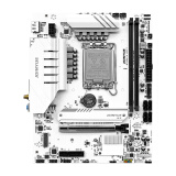 精粤 B760M GAMING主板CPU套装台式电脑游戏主板1700针DDR4/DDR5内存酷睿i3 12100F/i5 12400F/12600KF 精粤B760M-K WIFI/W主板