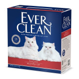美国EverClean铂钻猫砂膨润土25磅 红紫绿白猫砂 【红标】清香抗菌 适合多猫家庭