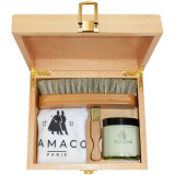 FAMACO  法国铂金礼盒鞋油鞋刷套餐   公司礼品装装 无色