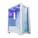 先马（SAMA） 先马新品 光之神 台式电脑主机箱 6风扇位/360水冷位/多硬盘位/玻璃侧透机箱 光之神 白色 单机箱
