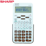 夏普(SHARP)EL-W82TL学生考试专用计算器科学函数计算机 天蓝色