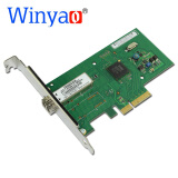 Winyao WY580-F1 PCI-E X4单口服务器千兆光纤网卡 82580