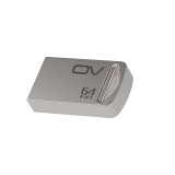 OV 64GB USB2.0 U盘 U-coin 银色 金属耐用 精致迷你