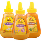 冠生园 上海蜂蜜280克3瓶组合（洋槐蜜+椴树蜜+紫云英蜜）上海特产蜂蜜