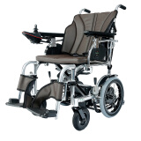 ZHONG JIN MEDICAL 电动轮椅折叠轻便锂电池智能简易可折叠残疾人旅行旅游 24km 快拆分离式 锂电池 16AH