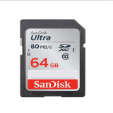 闪迪 （SanDisk）SD存储卡 C10 至尊高速版内存卡 SD64G