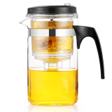 紫丁香 玻璃茶壶 耐热玻璃茶具 飘逸杯 泡茶器 泡茶壶 茶水分离杯500ml