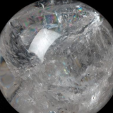晶妍珠宝  白水晶球摆件  多款尺寸20-190mm水晶球摆件 95mm