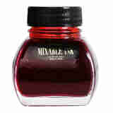 白金（PLATINUM） 60ml彩色颜料墨水 INKM-1200 非碳素钢笔墨水 彩墨 红色（#11） 1瓶