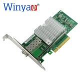 Winyao WY599F1 PCI-E X8 服务器万兆光纤网卡 82599 X520