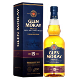 格兰莫雷（Glen Moray）洋酒 英国原装进口 苏格兰 斯佩塞区 单一麦芽 威士忌 传承系列 15年 700ml