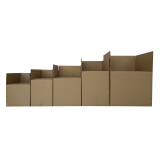 巨惠包装搬家纸箱加厚特硬装书包装纸箱打包纸箱纸壳箱纸箱子纸皮箱搬家箱 牛皮纸色 A款 45*32*30cm