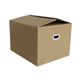 巨惠包装搬家纸箱加厚特硬打包长途运输箱储物收纳装书纸箱多款尺寸可选 带塑扣2个装 Q3 60*50*40cm