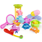 比爱 戏水玩具套装组合 9件套装戏水玩具 玩沙玩具 BA1332