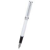 毕加索（pimio）ps-709钢笔 财务笔\/墨水笔 宝珠笔\/签字笔可选 白色铱金笔