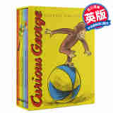 预售 大奖绘本Curious George 好奇猴乔治7本精装 英文原版绘本 名家推荐