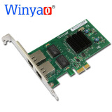 Winyao WY576T2 PCI-e双口千兆网卡E1G42ET  82576