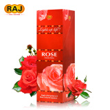 RAJ印度香 玫瑰ROSE 印度原装进口手工花香熏香料线香 163玫瑰(大盒)