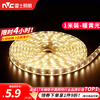雷士（NVC）灯带LED灯带多米装吊顶霓虹高亮贴片灯带暗槽辅助灯条 1米-60珠-暖黄6W/米-自购连接头 550lm/米