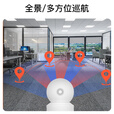 XIAO VV智能云台双镜头监控器360度带夜视全景自动旋转可对话家用室内手机远程语音无线摄像头家庭高清