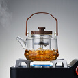 美斯尼 煮茶器玻璃蒸煮一体茶壶提梁壶泡茶壶煮茶壶蒸茶器功夫茶具