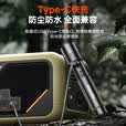 飞利浦（PHILIPS）强光手电筒变焦超亮Type-C充电穿天家用户外照明应急灯SFL2146