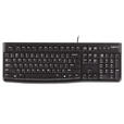 罗技（Logitech）MK120 【企业级】有线键盘鼠标套装 办公键鼠套装 电脑键盘 USB即插即用 黑色【团单优惠】
